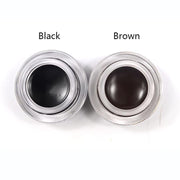 2 in 1 Coffee + Black Gel Eyeliner Make Up Waterproof Cosmetics Set