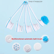5 In 1 Electric Shower Brush Exfoliation Spin Spa Massage